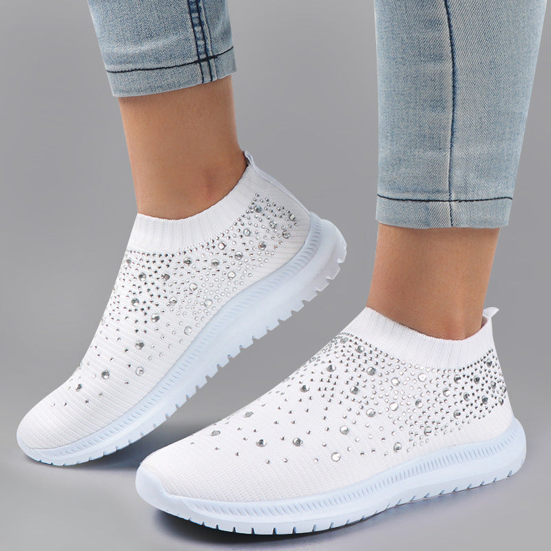 Andrea | Glitter Comfort Sneakers