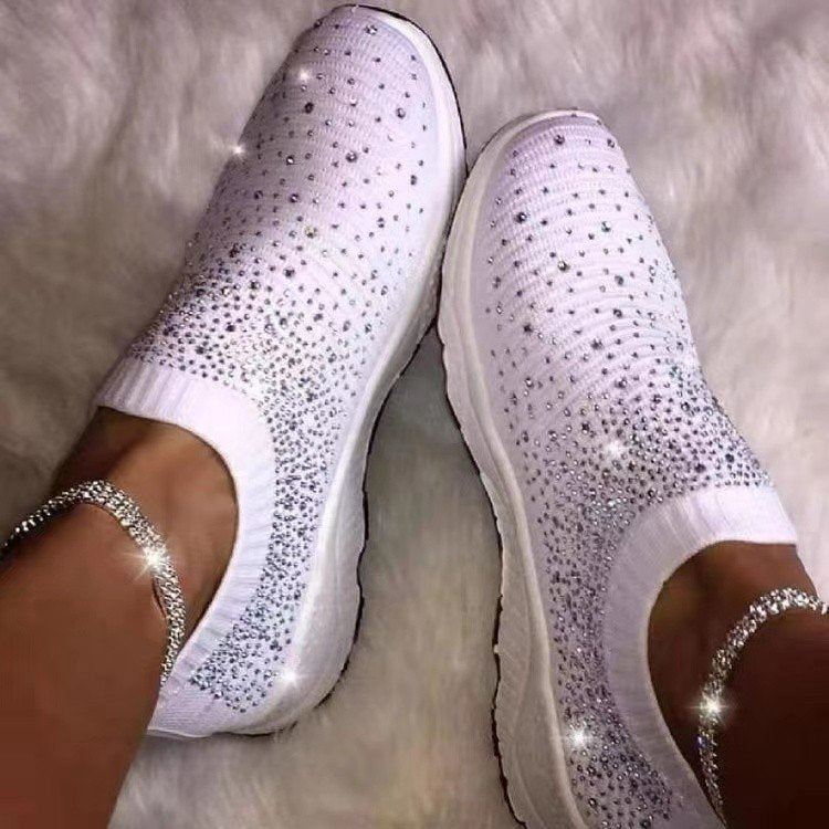 Andrea | Glitter Comfort Sneakers