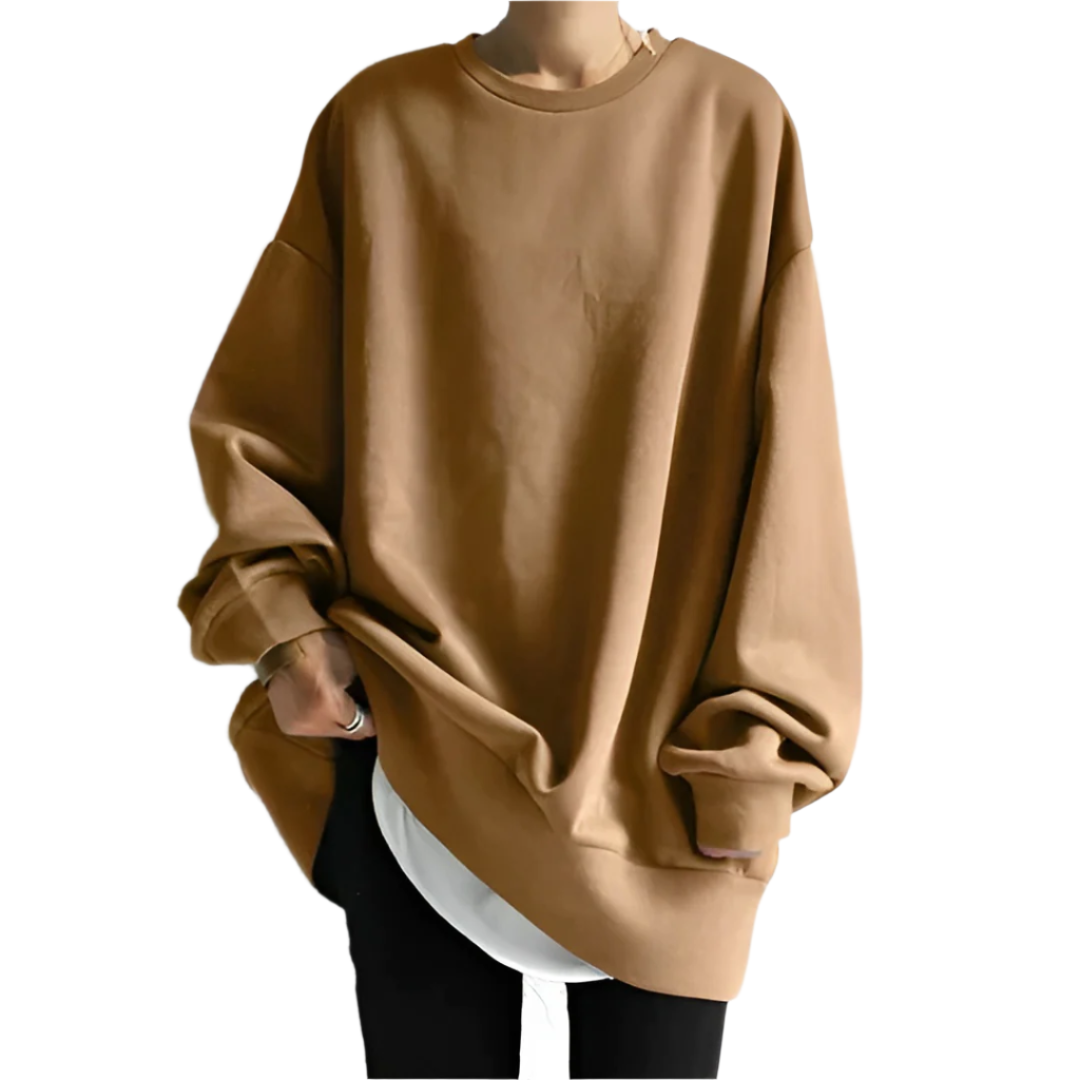 Elisa – Klassisk Oversized Sweater til Kvinder