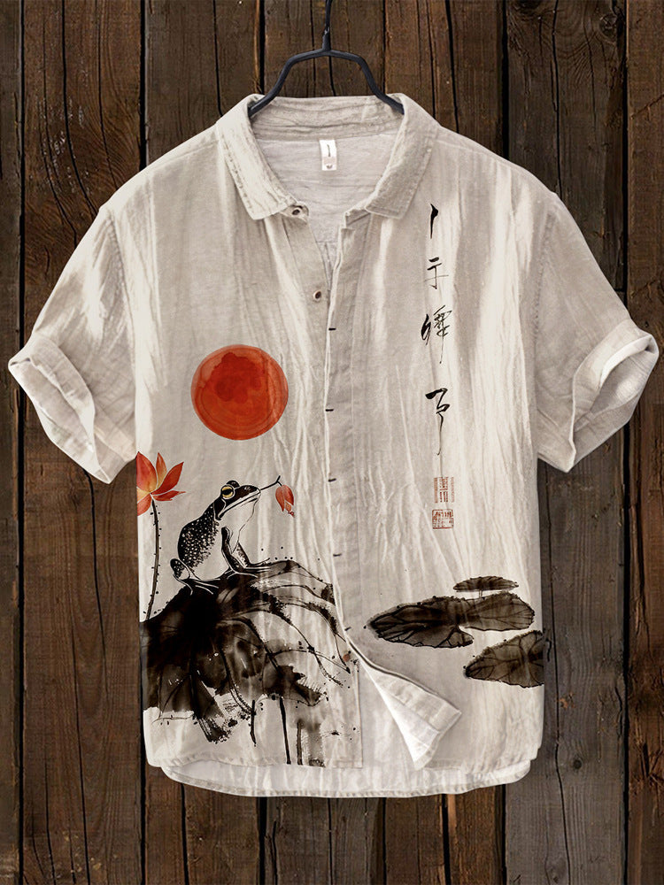 MaxLenti Japansk Kunstskjorte