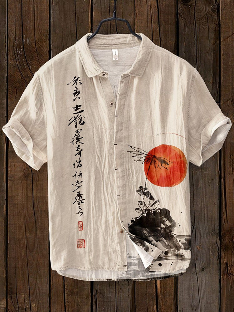 MaxLenti Japansk Kunstskjorte