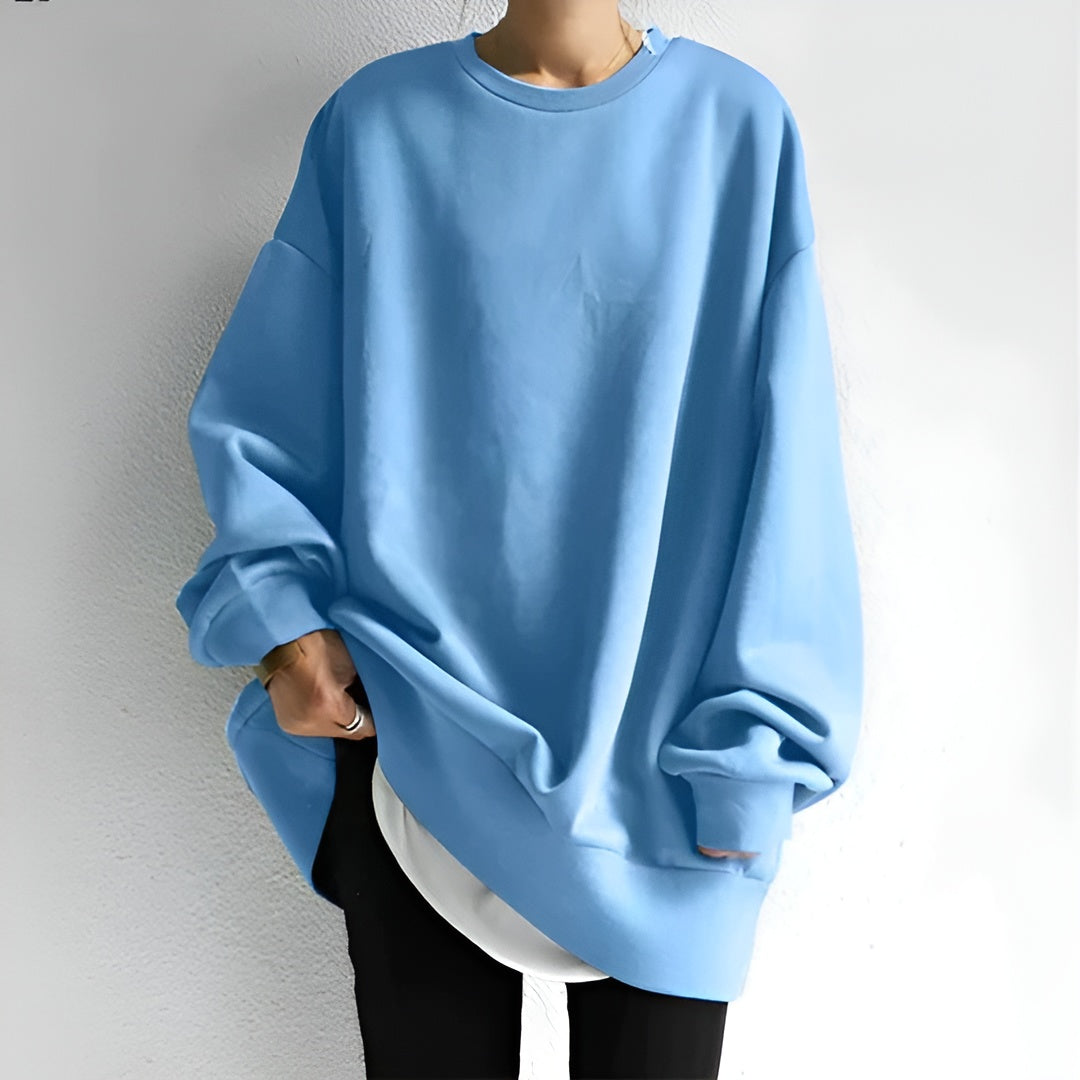 Elisa – Klassisk Oversized Sweater til Kvinder