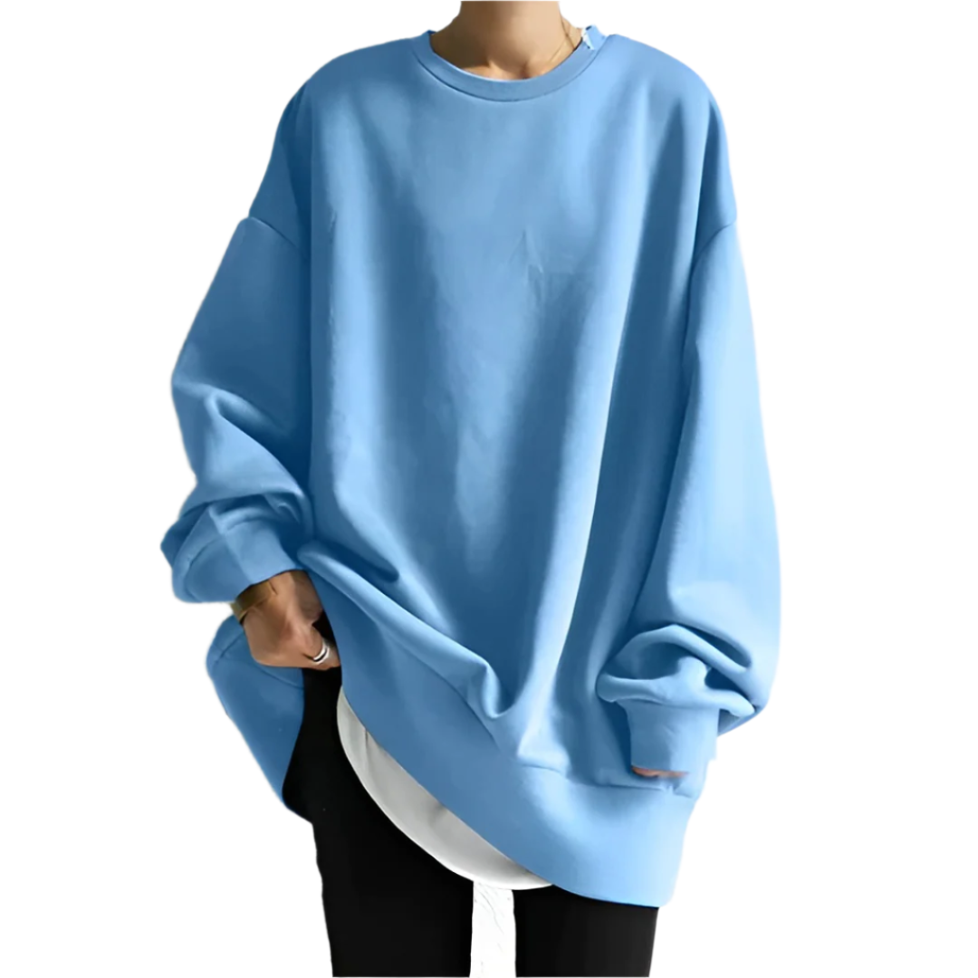 Elisa – Klassisk Oversized Sweater til Kvinder