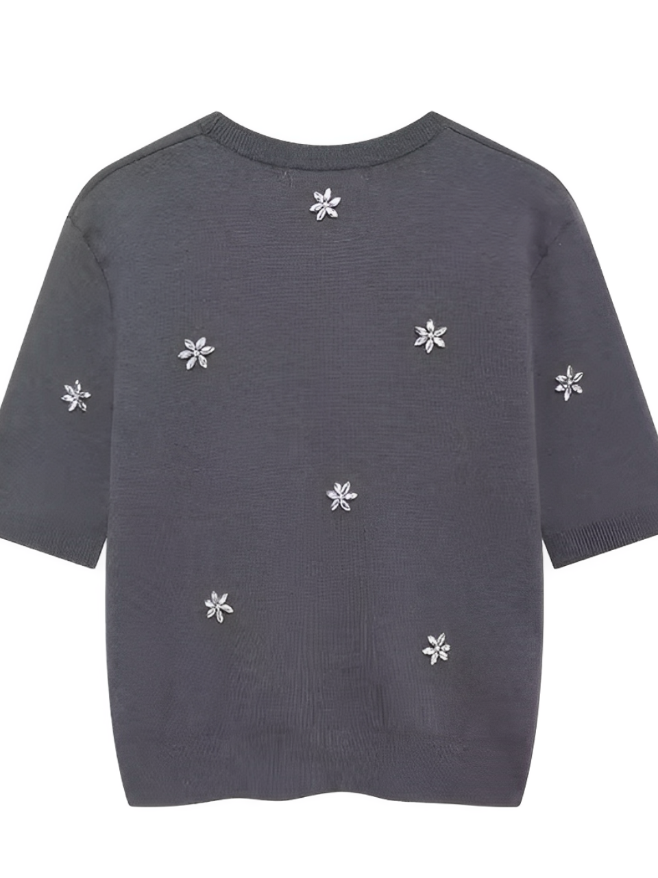 FabrizioFiore Strikket Co-ord Sæt med Blomster til kvinder