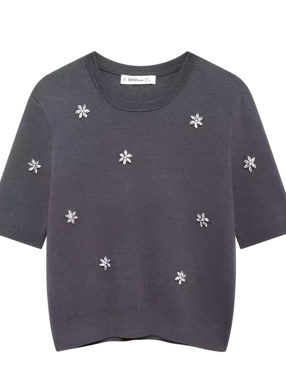 FabrizioFiore Strikket Co-ord Sæt med Blomster til kvinder