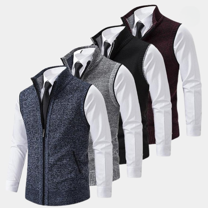 EnricoMoretti Casual Fleece Cardigan