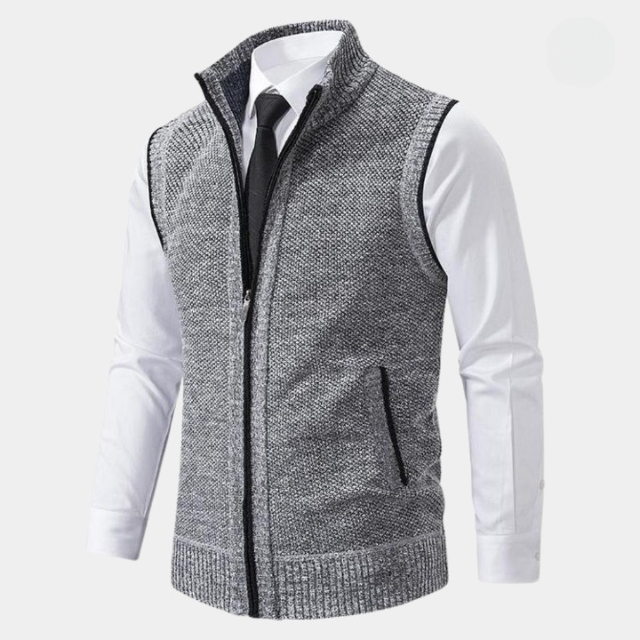 EnricoMoretti Casual Fleece Cardigan