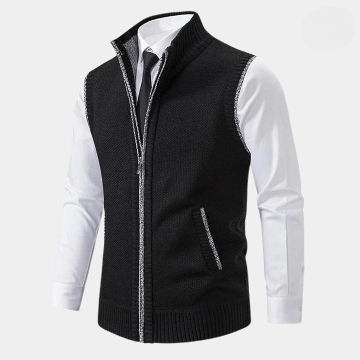 EnricoMoretti Casual Fleece Cardigan