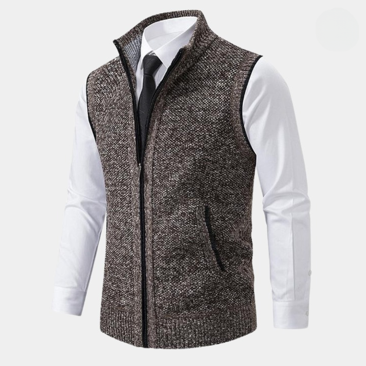 EnricoMoretti Casual Fleece Cardigan