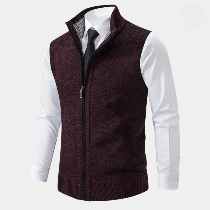EnricoMoretti Casual Fleece Cardigan