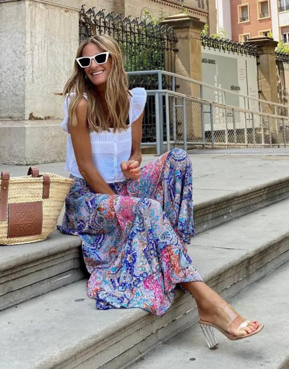 GiuliaStile Lang Elegant Nederdel Til Kvinder