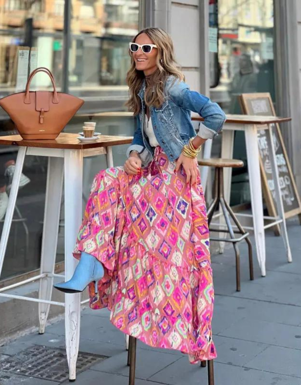 GiuliaStile Lang Elegant Nederdel Til Kvinder