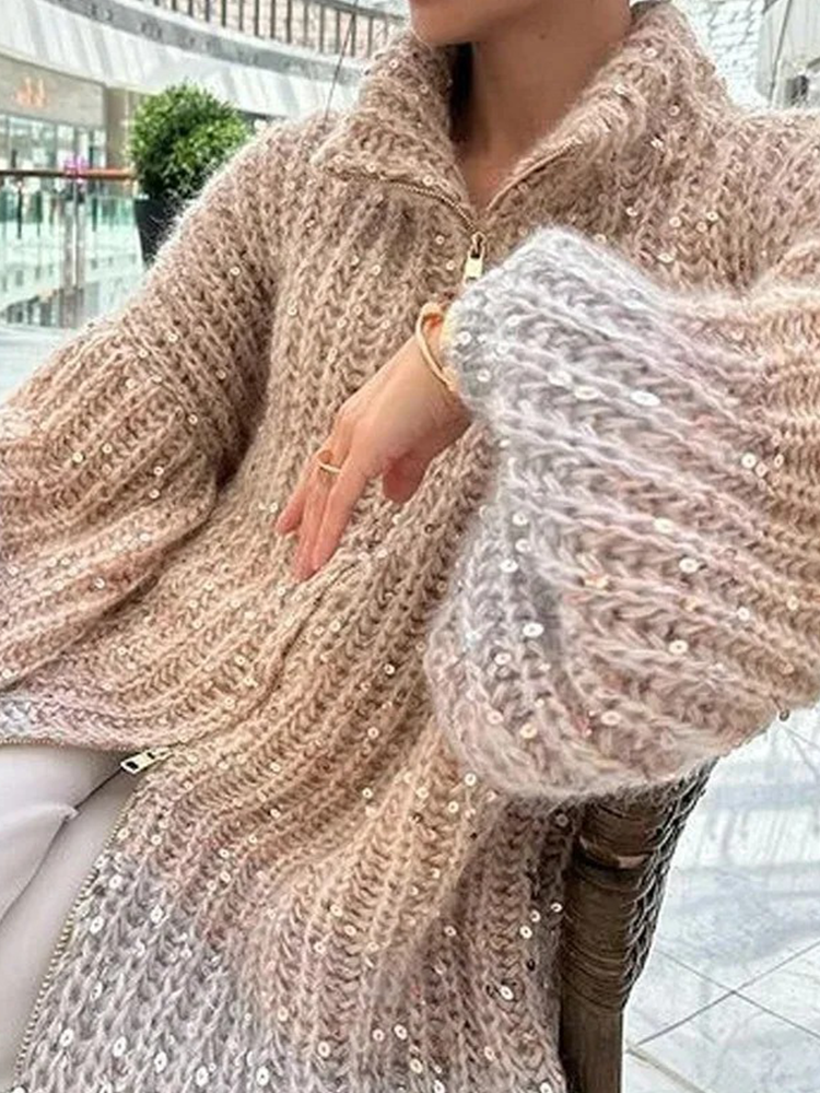 LiviaMarcelli Damevest Med Glitter Til Kvinder