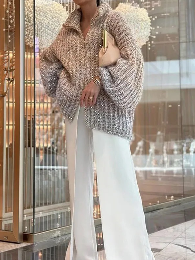LiviaMarcelli Damevest Med Glitter Til Kvinder