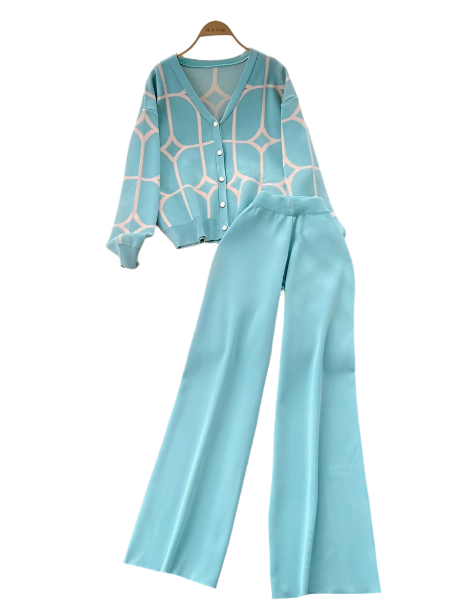 Eliana – Luksusstrik Dame To-Delte Sæt