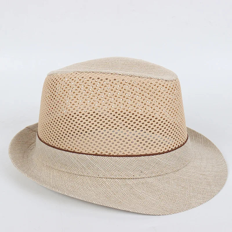 MatteoFabri Mesh Fedora Hat til Mænd