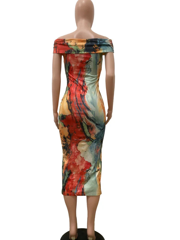 AlessiaVerdi Tropical Off Shoulder
