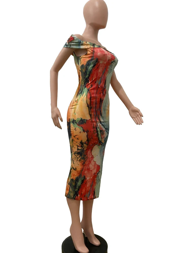 AlessiaVerdi Tropical Off Shoulder