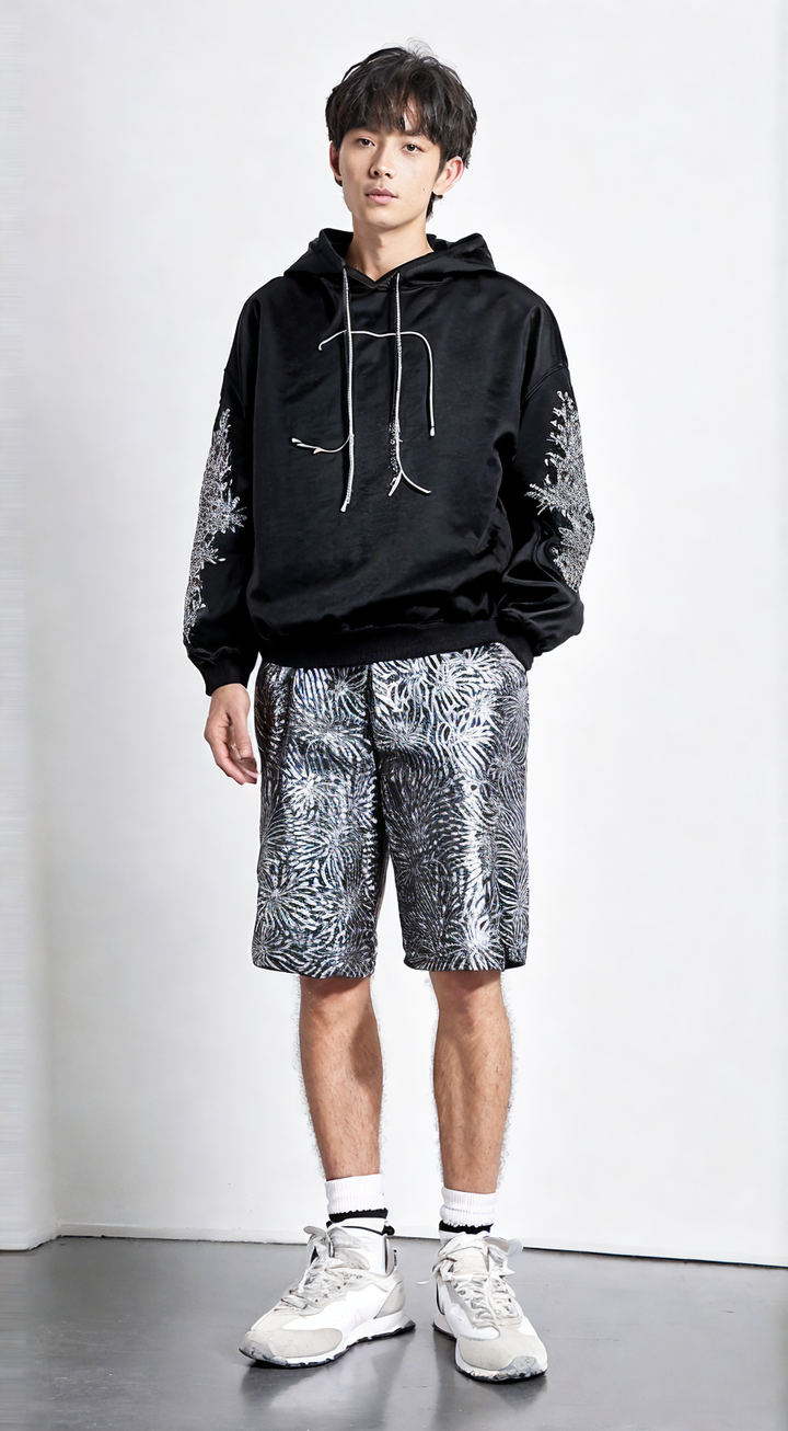 PaoloGreco Gothic Patchwork Hættetrøje