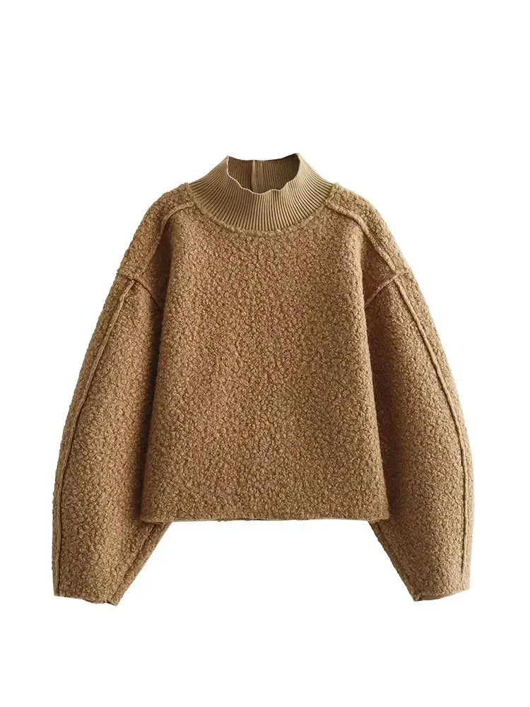 DarioMoretti Luxe Wrap Sweater Til Kvinder