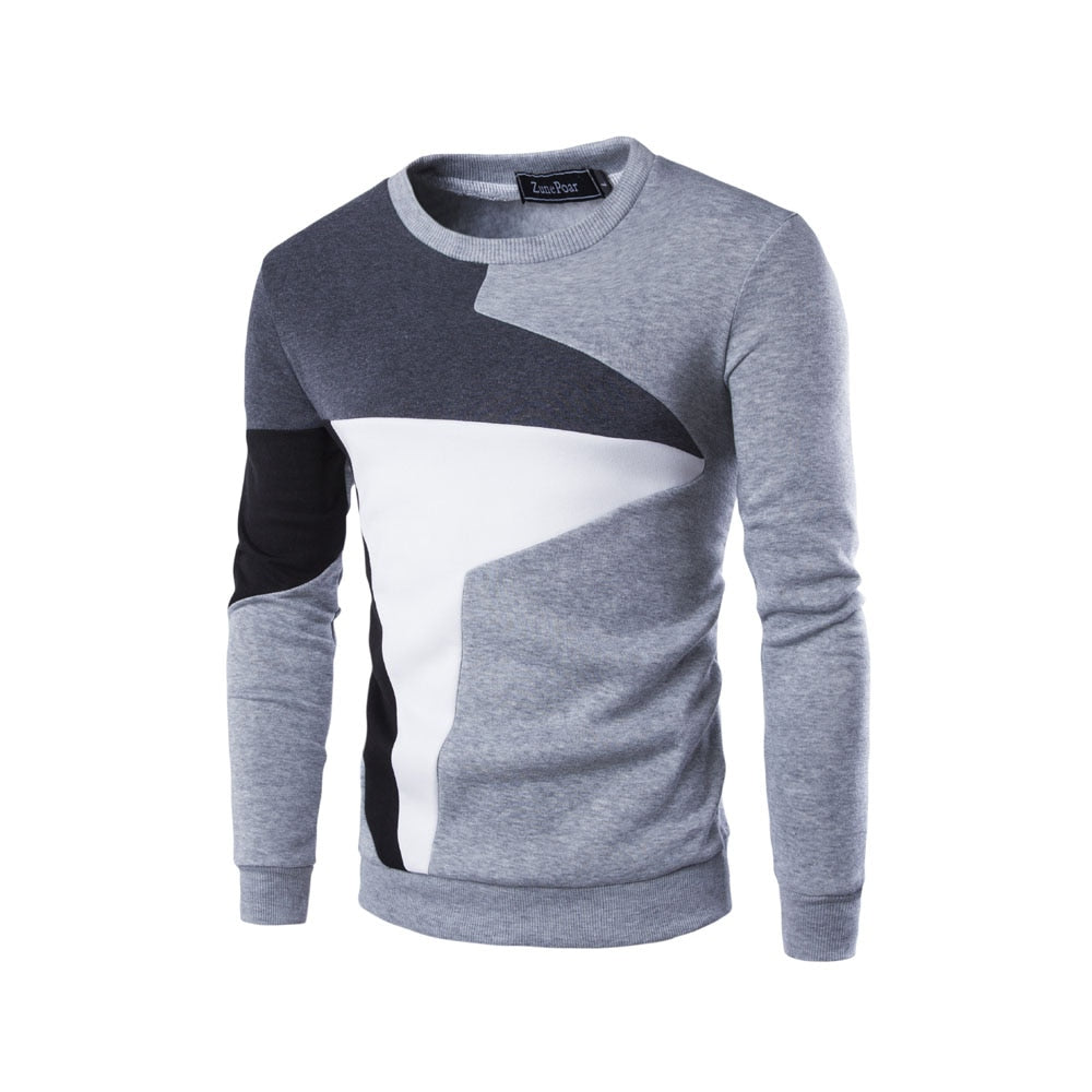 DarioConti Herre Sweatshirt Med Rund Hals