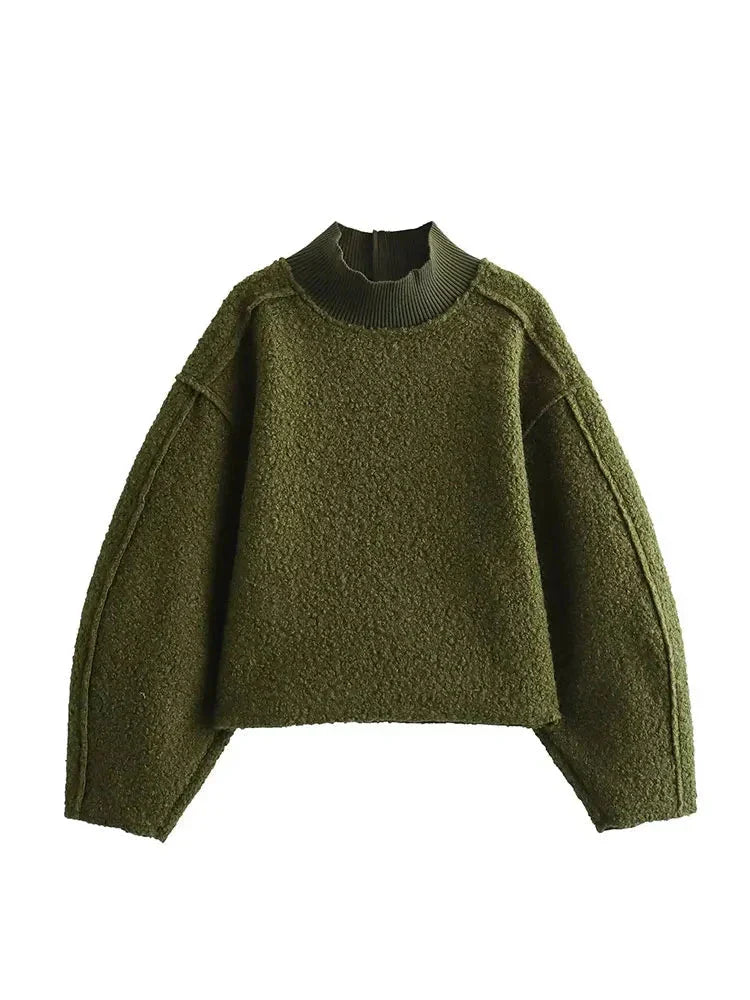 DarioMoretti Luxe Wrap Sweater Til Kvinder