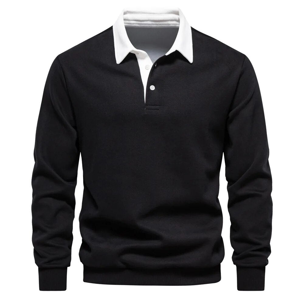 RobertoConti Polo Sweater til mænd