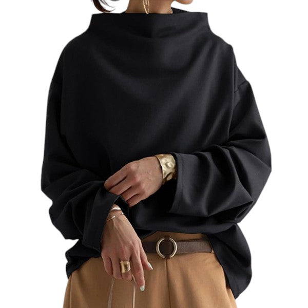 DarioCorsini Sweater Med Høj Krave Til Kvinder