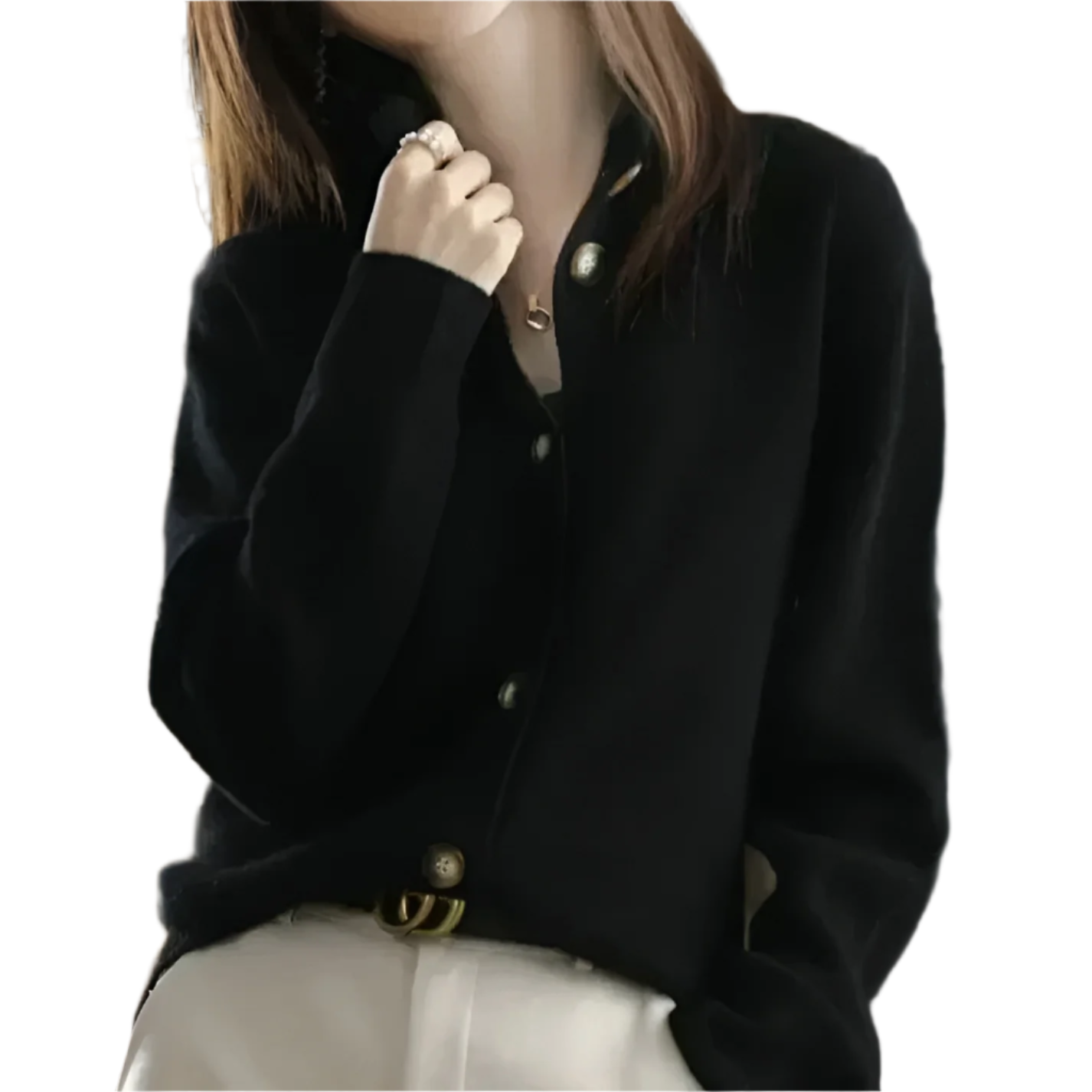 Clara – Tidløs Cashmere Damecardigan