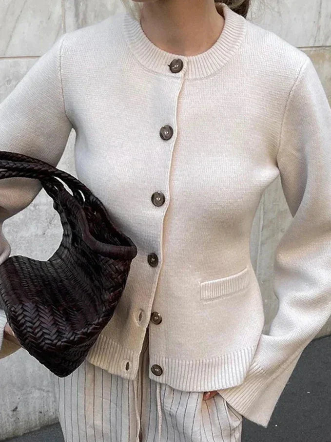 LaviniaCattaneo strik cardigan til kvinder