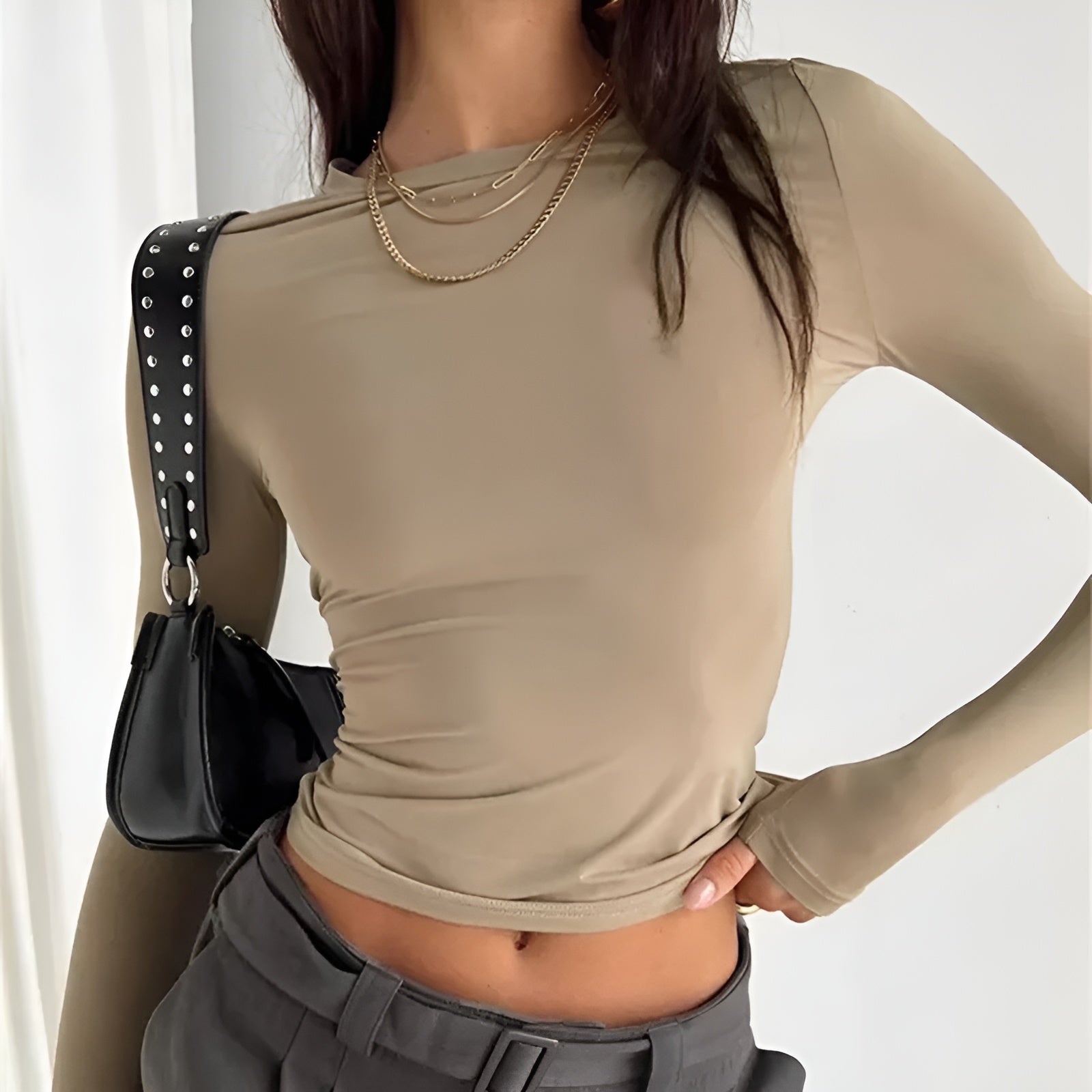 Isabella – T-shirt til kvinder med second skin-effekt