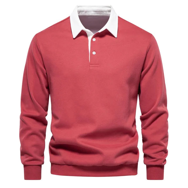 RobertoConti Polo Sweater til mænd
