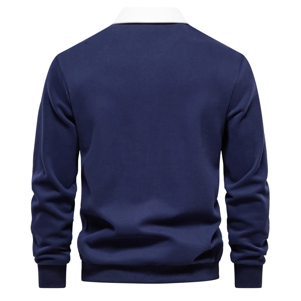 RobertoConti Polo Sweater til mænd
