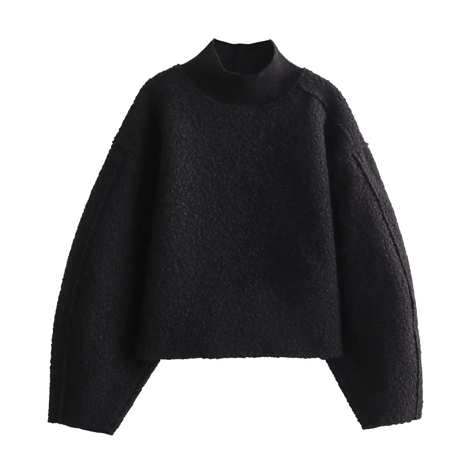 DarioMoretti Luxe Wrap Sweater Til Kvinder