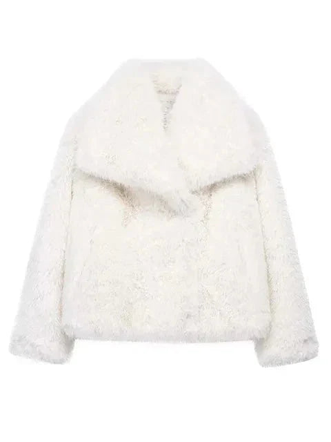 GiovanniLupo Faux fur-jakke til kvinder