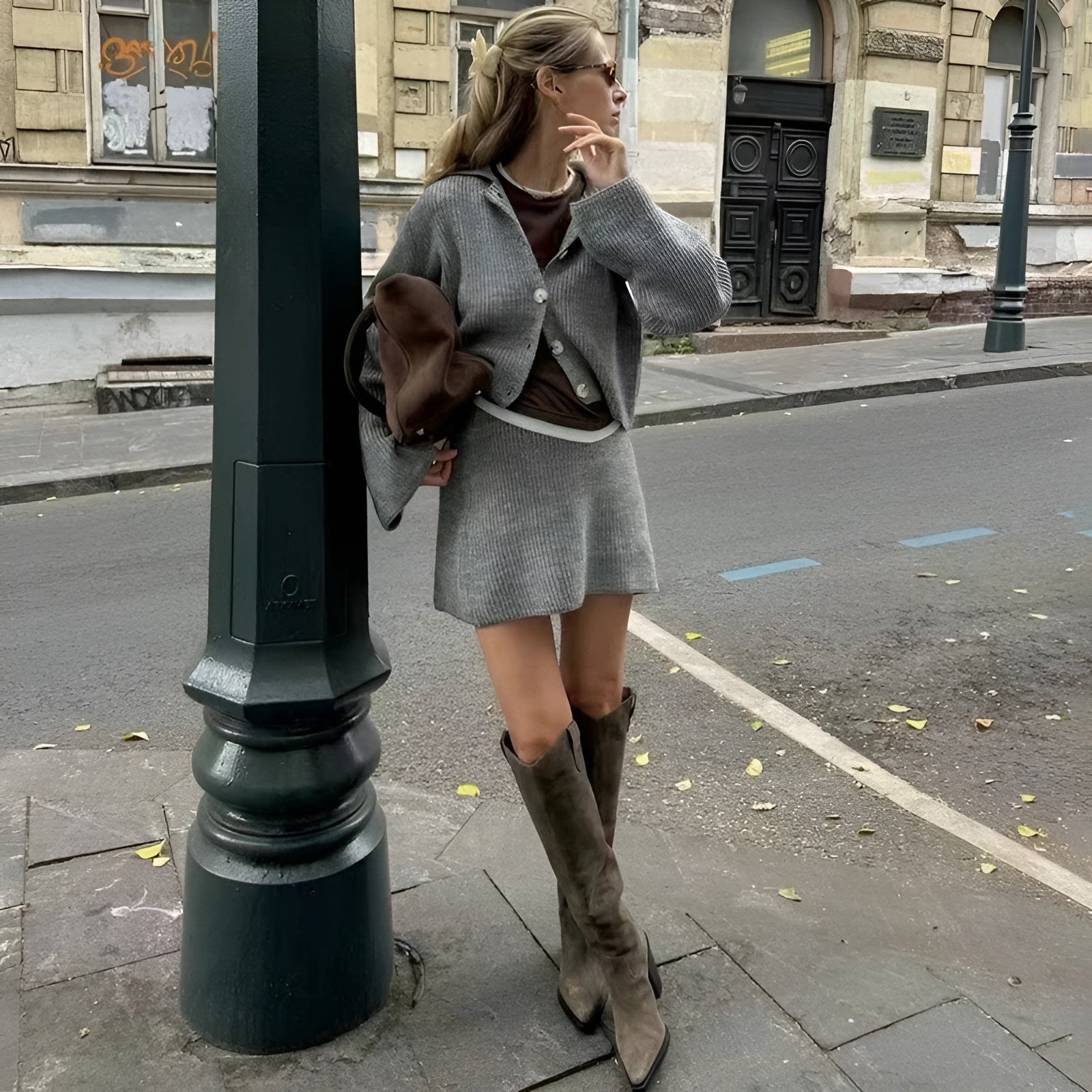 Sofia – Kvinders Behagelige Strik Co-ord Sæt