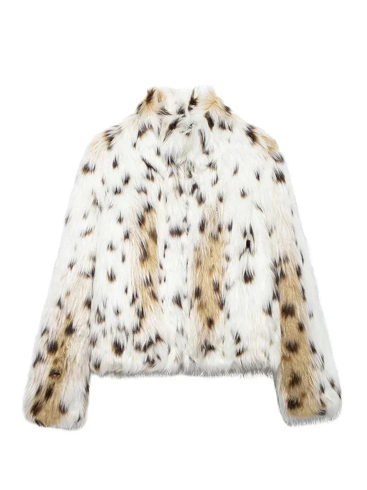EnzoFeracci Spotted Print Jacket Long Sleeve til kvinder