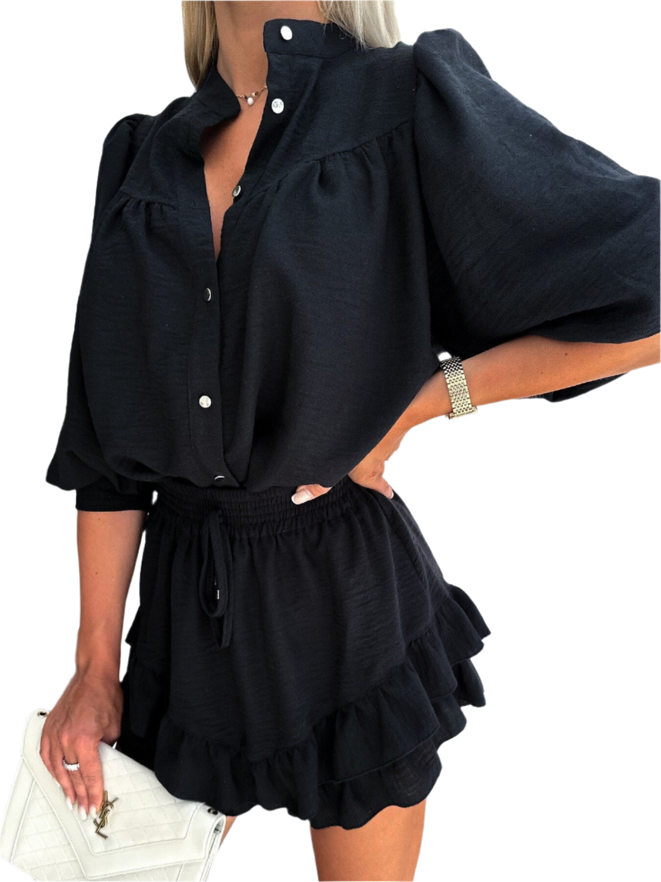 Sophia – Tidløst To-delt Dame Efterårssæt