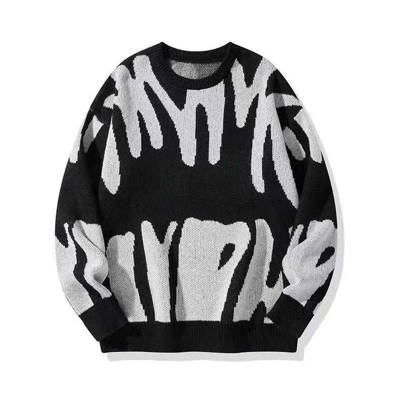 ChiaraConti-sweater med jacguard-mønster til kvinder