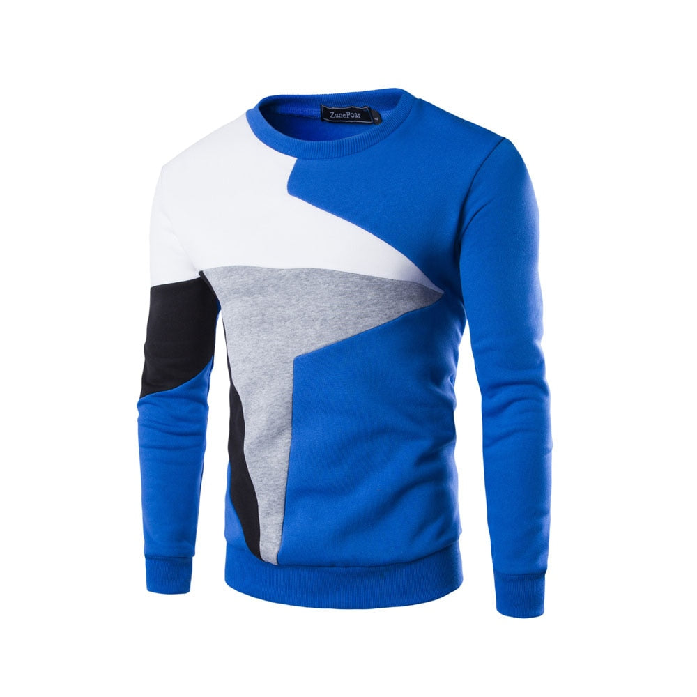 DarioConti Herre Sweatshirt Med Rund Hals