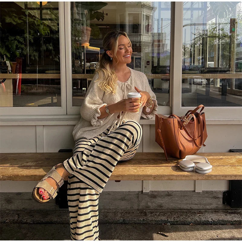 GianniRossi Snørebånd med sløjfe Udringet ærme