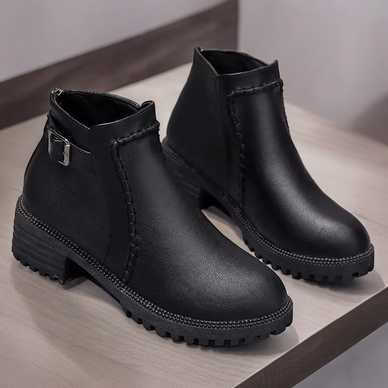 SofiaLombardi Korte støvler med rundt hoved