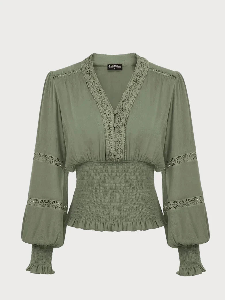 StefanoGreco bomuldstrøjer med V-hals