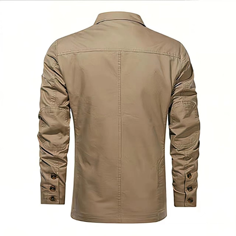 MarcoFerri Retro Ensfarvet Blazer