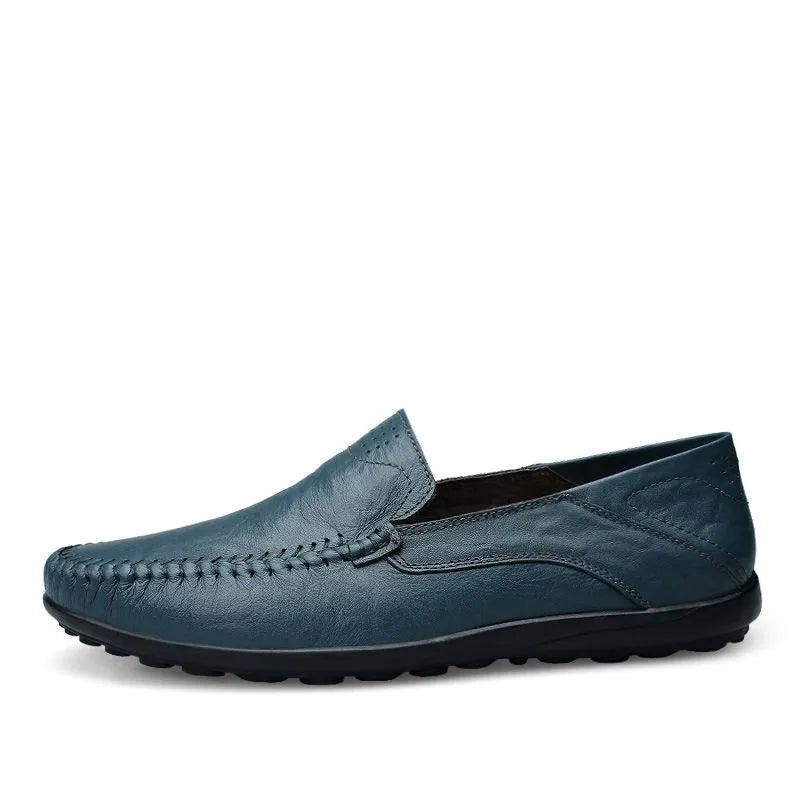 Lorenzo – Elegante Læder Loafers til Mænd