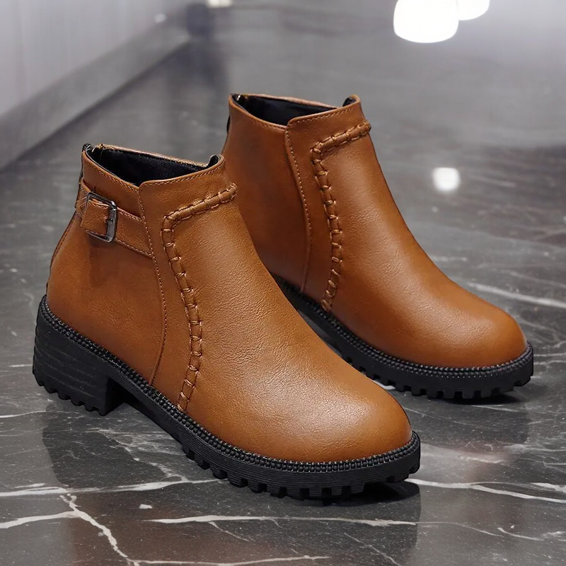 SofiaLombardi Korte støvler med rundt hoved