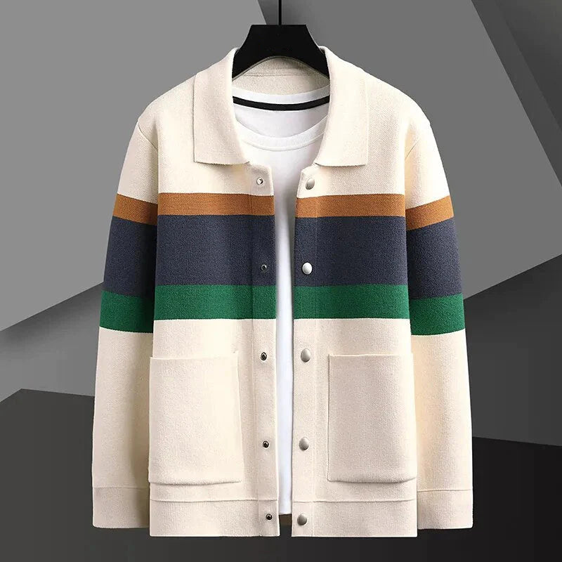 AlessioBrivio Wool Cardigan til mænd