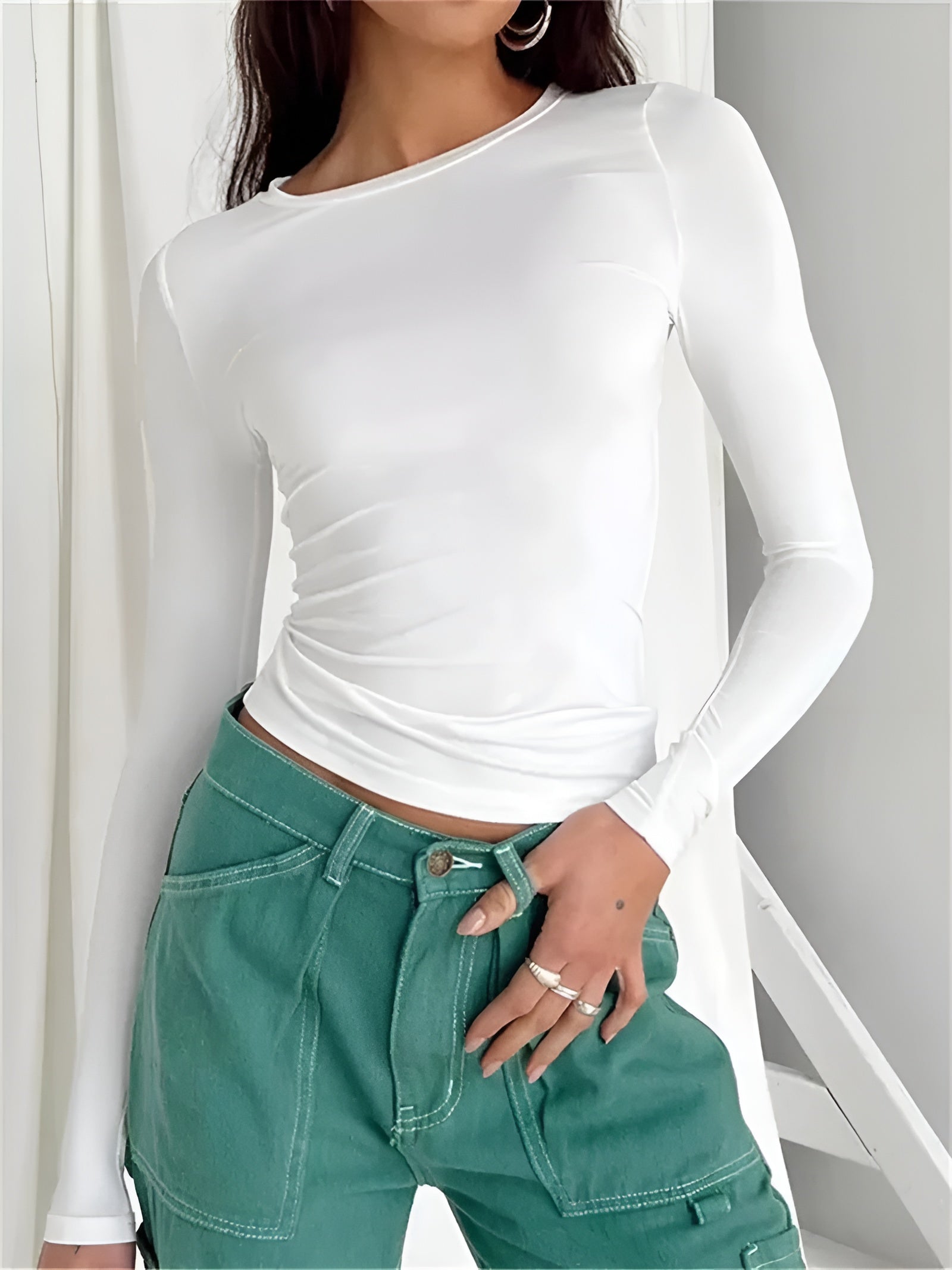 Isabella – T-shirt til kvinder med second skin-effekt