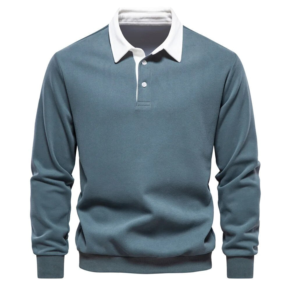 RobertoConti Polo Sweater til mænd