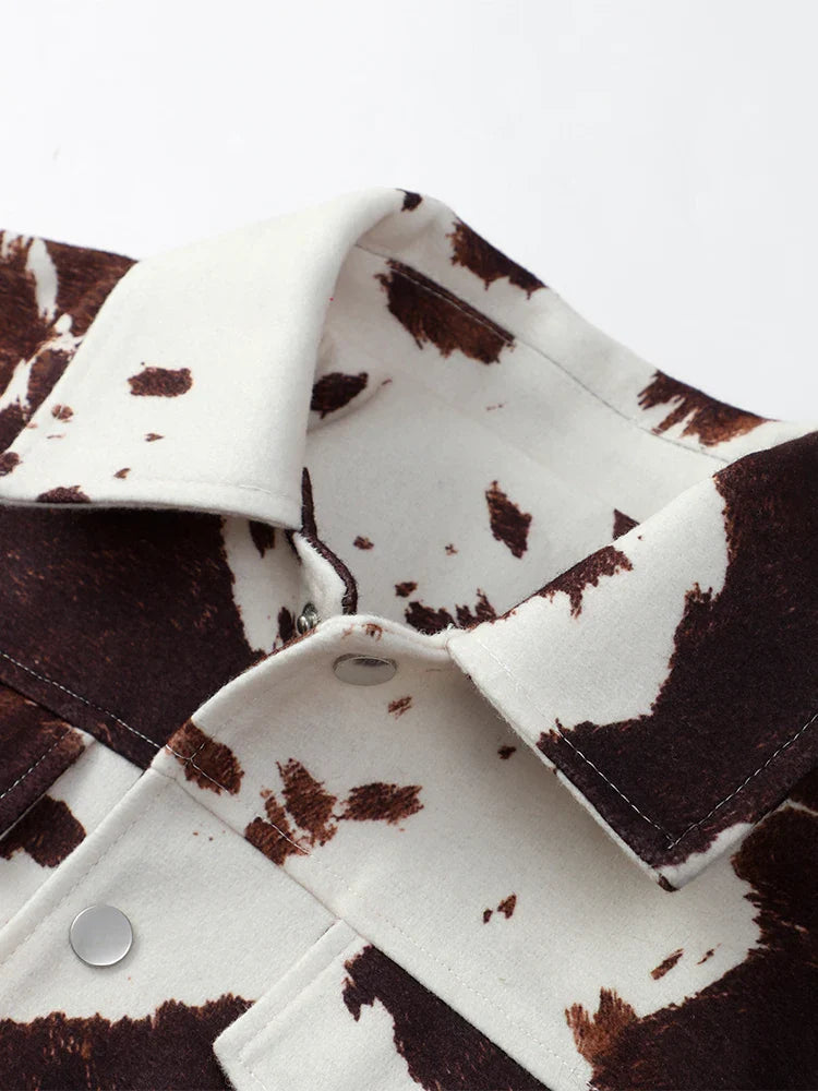 BovinaModa Cowl lapel pocket jacket til kvinder